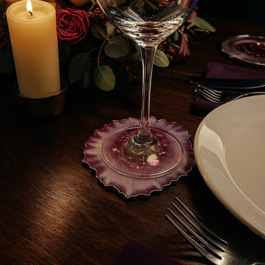 Amethyst- Set of 4 Coasters