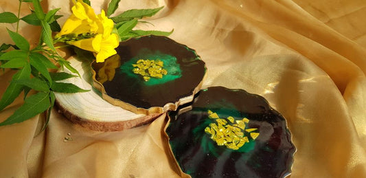 The Deep Green Coasters