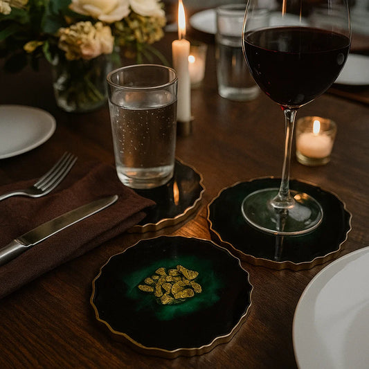 The Deep Green Coasters